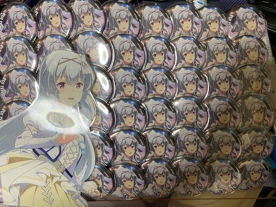 Amazon.co.jp: 天動瑠依 缶バッジ48個 A4 痛バ : おもちゃ