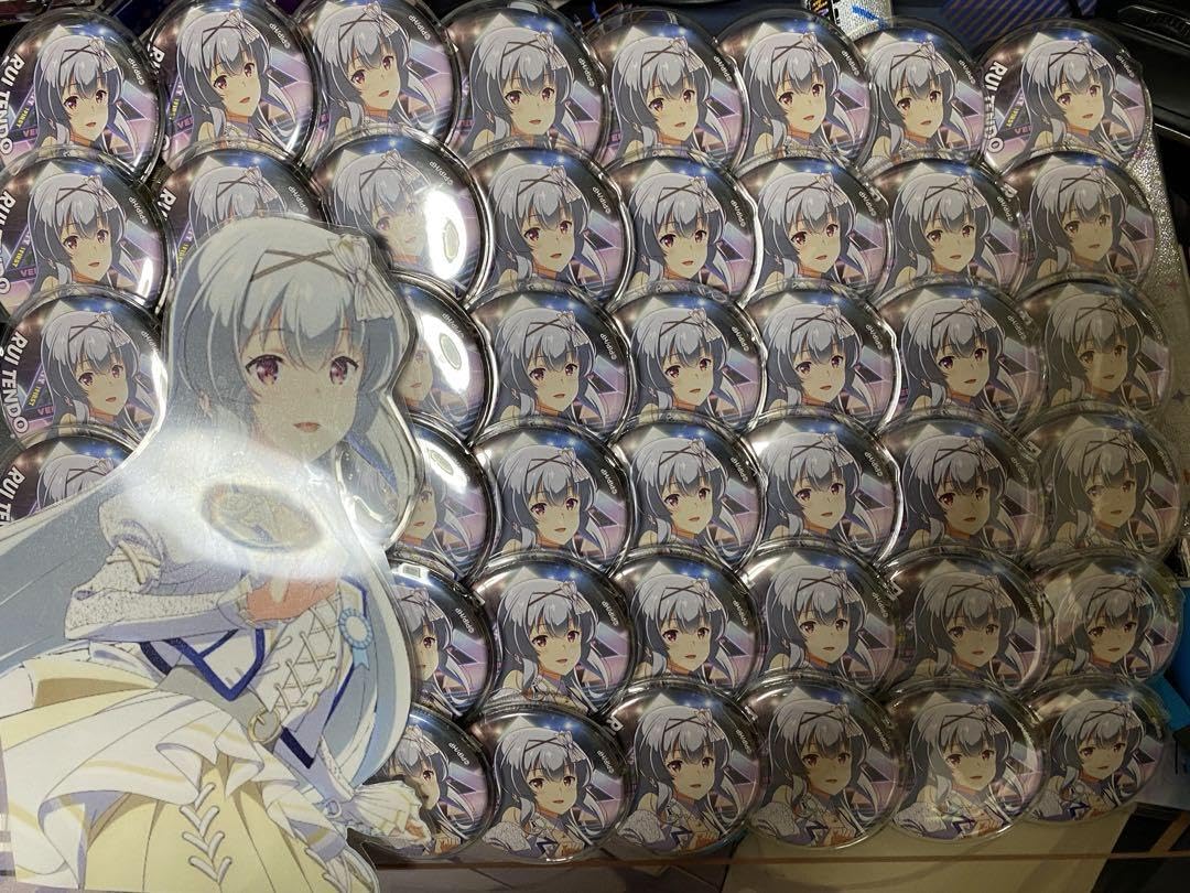 Amazon.co.jp: 天動瑠依 缶バッジ48個 A4 痛バ : おもちゃ