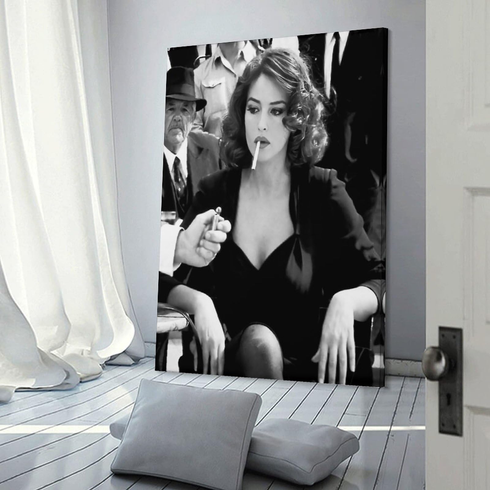 monica bellucci cigarette poster Vintage Monica Bellucci Smoking Cigarette Poster Canvas Wall Art Posters  For Room Aesthetic And DecorCanvas Painting Wall Art Poster for Bedroom  Living Room Decor24x36inch(60x90cm) : Amazon.ca: Home