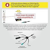 Vista 2 de SCOSCHE Adaptador de antena todo en uno para vehículos múltiples UAA3