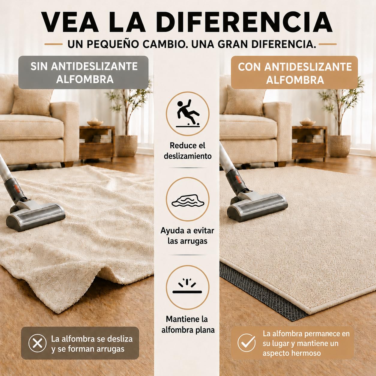 Antideslizante Alfombra 160x220cm, PVC Recortable Base Antideslizantes Multiusos Universal Alfombra Antideslizante para Suelo, Cajones, Estanterías, Bandejas, Cocina, Oficina, Coche (Negro)