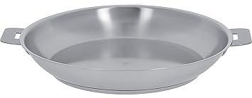 Cristel P26QL Frying Pan, Silver, 10 inches
