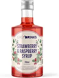 Easy Drinks - Xarope de 350ml (Morango e Framboesa)