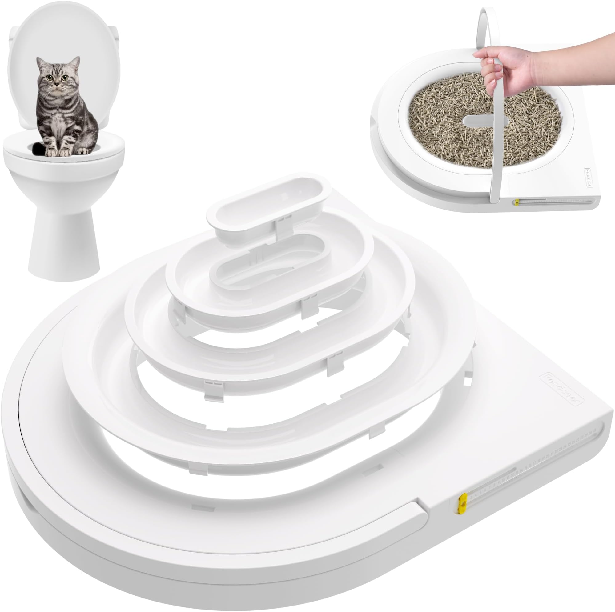 Cat Toilet Training Kit - Train Your Cat to Use The Toilet