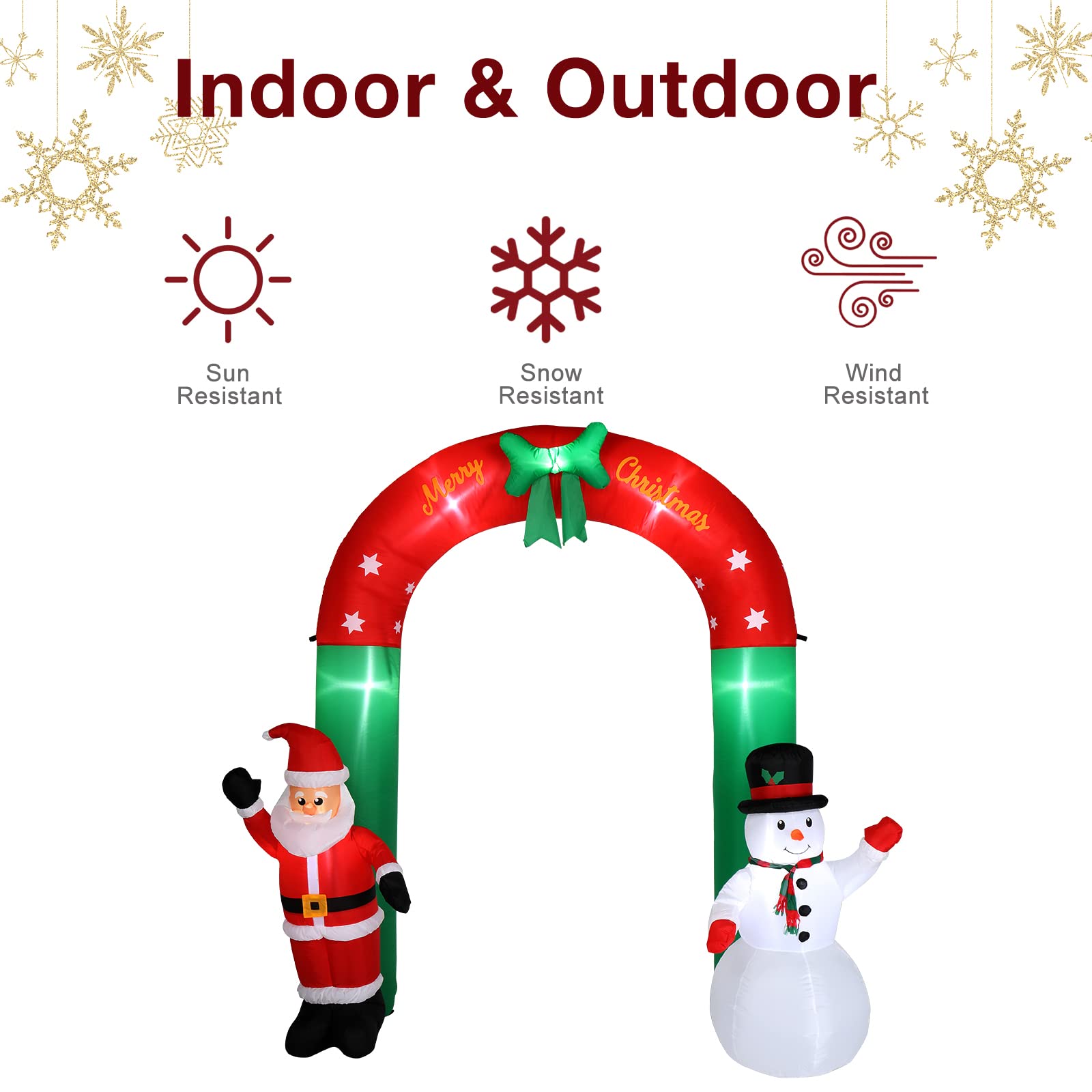 Amazon.co.jp: クリスマスインフレータブル屋外デコレーション