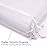 Akstore 100Pcs 2.7x3.5 inch Sheer Drawstring Organza Jewelry Pouches Wedding Party Christmas Favor Gift Bags (White)