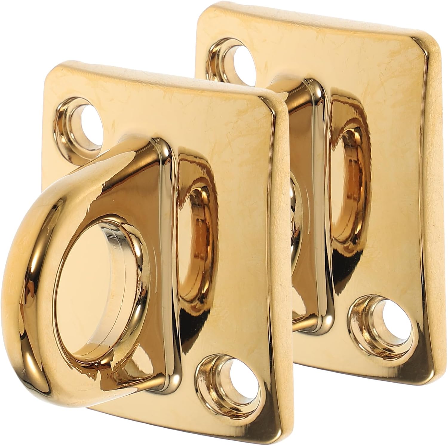 2pcs Heavy Duty Zinc Alloy Wall Hook for Handbag Making Accessories and Key Hanger with Stable Ring, Elegant Gold Finish, Versatile Use for Luxury Restaurants and Hotels