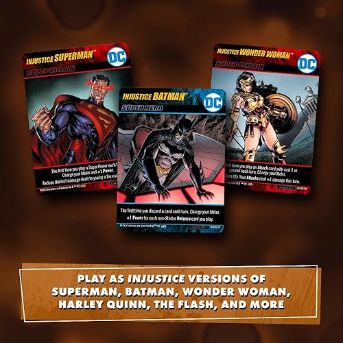 Miniatura 3 de Juegos de mesa DC Comics Juego de construcción de cubiertas: Injusticia