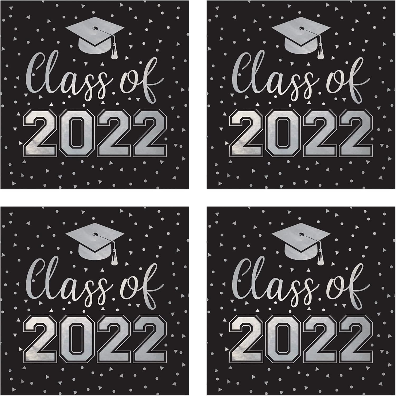 Amazon.com: Graduation Class of 2022 Party Favor Labels - 2 in. Square ...