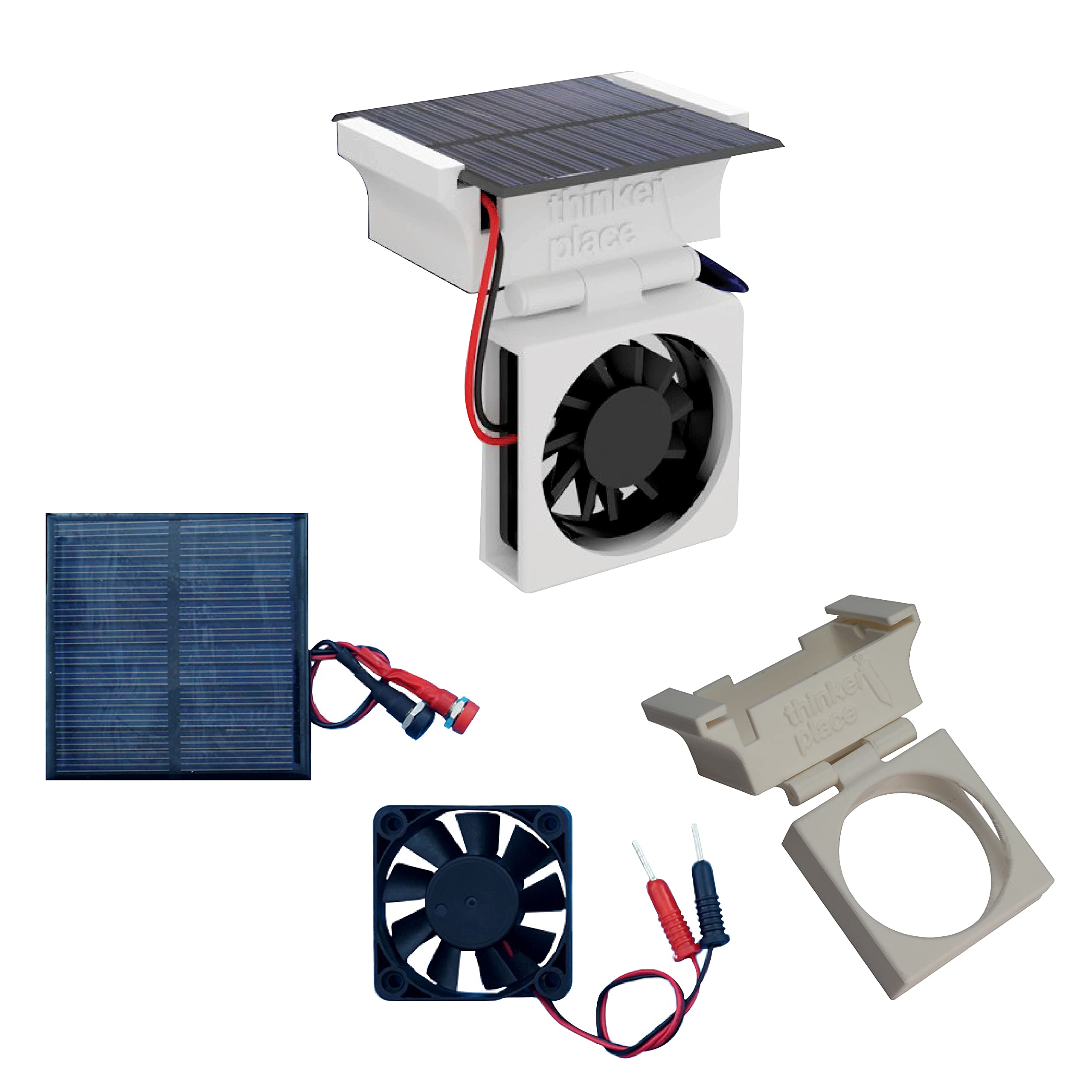 ThinkerPlace STEM Educational DIY Solar Fan kit for Kids | Toys for Kids 6+ Years, 7+ Years, 8+ Years |Science Kits for Kids | Educational Toys | STEM Toys | DIY Toys for Boys & Girls (with 3D case) (B096MLTW5V) Amazon Price History, Amazon Price Tracker