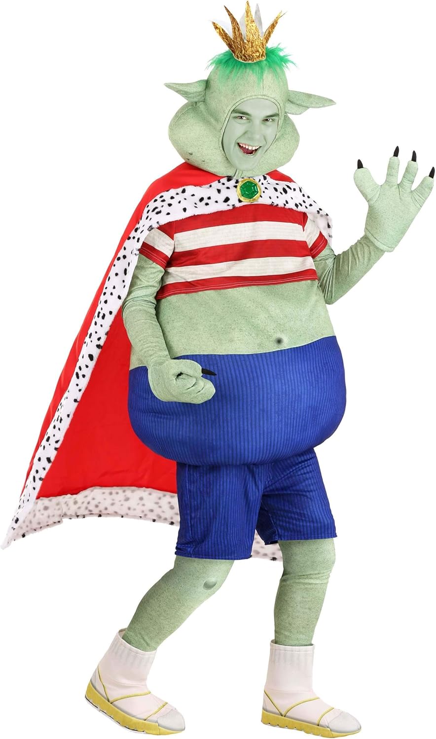Adult Trolls King Gristle Bergen Halloween Costume | Men's Movie Character Outfit for Themed Parties and Cosplay