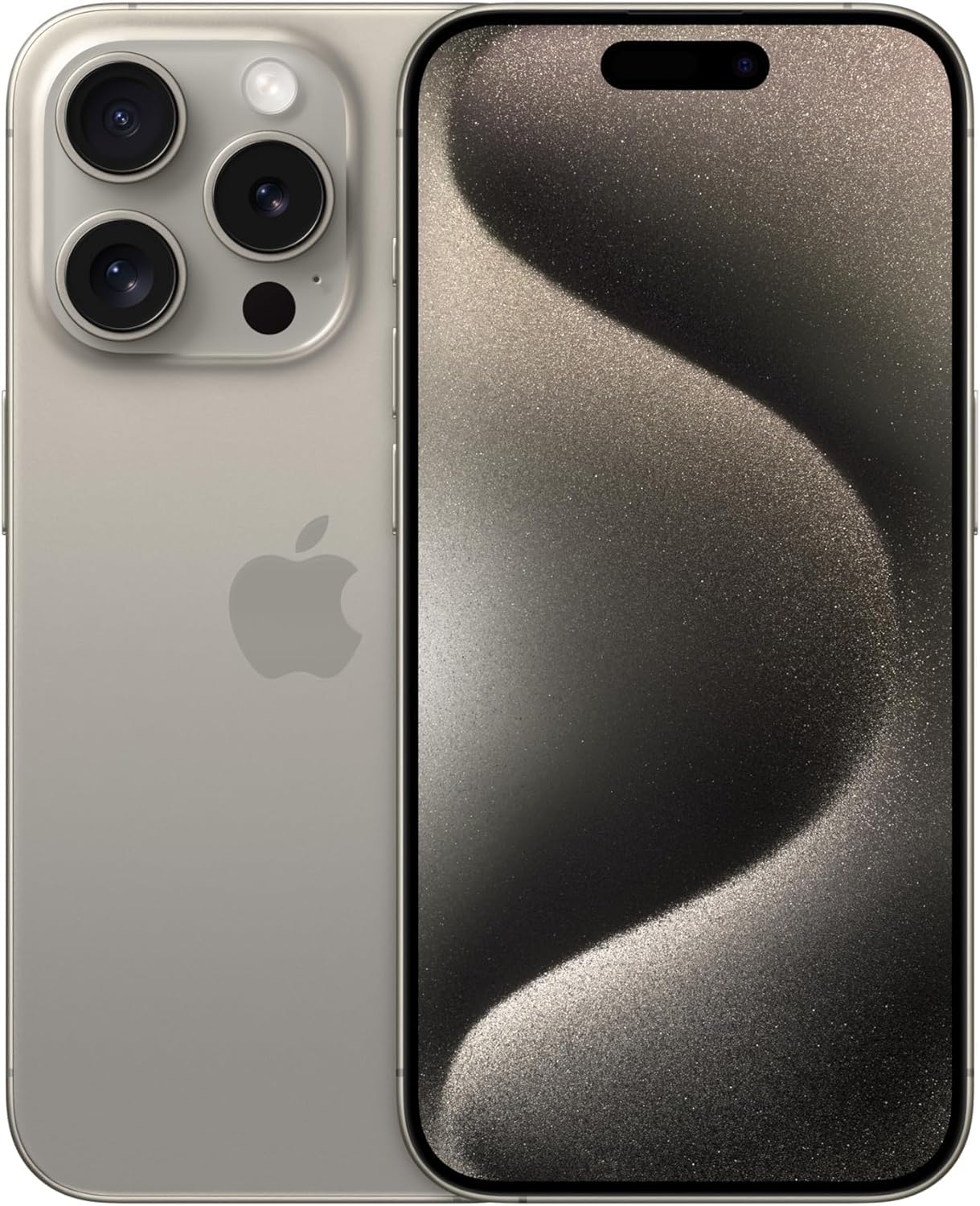 Apple iPhone 15 Pro 256GB Titanio Natural Desbloqueado (Reacondicionado) Esim