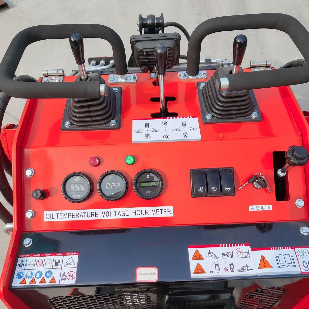 TYPHON STOMP 1,760lbs Mini Skid Steer 13.5hp Gas EPA Engine Great for Digging, Levelling, Forklift and Construction