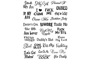 29 Kinky Temporary Tattoos for Adults - Ignite Your Fantasies