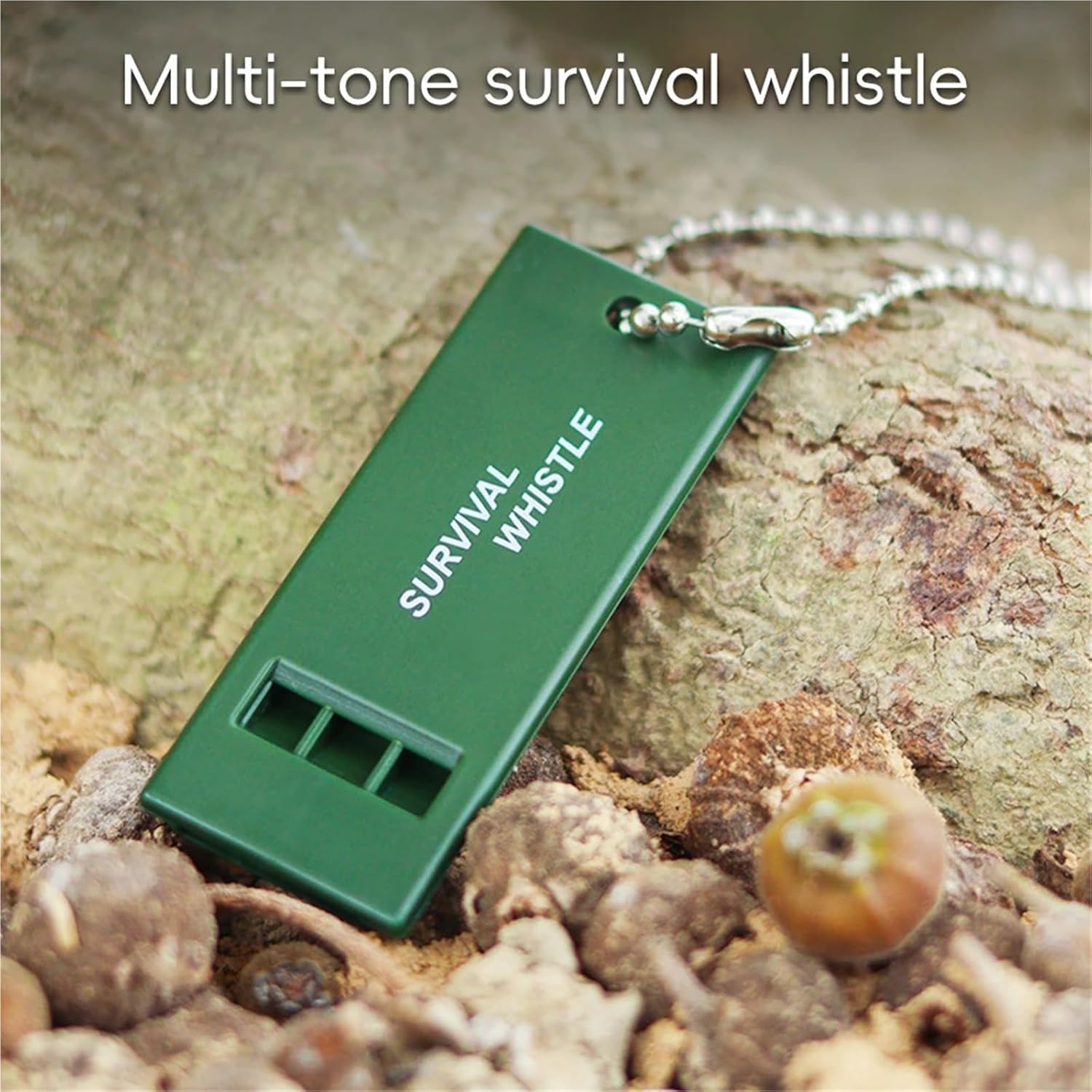 Safety Whistle 100 PCS High Decibel 3-Frequency Whistle Outdoor Emergency Survival