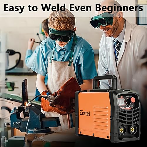 Miniatura 8 de Zistel Soldador de palo 110220V, mini máquina de soldadura portátil 120A, máquina de soldadura ARC MMA, pantalla LCD IGBT inversor soldador