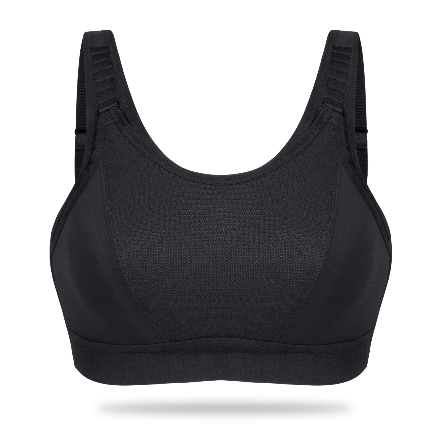 Wingslove Women’s Sports Bra High Impact Bounce Control Adjustable Workout Bra Non Padded Wirefree Yoga Bras