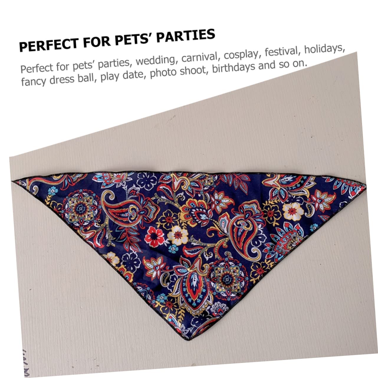 POPETPOP 5pièces Chapeau pour Animaux avec Bandana Accessoire Vintage pour Chiens Et Chats Costume Festif pour Photos Et Événements