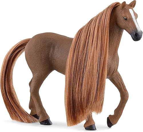 Miniatura 4 de Schleich Horse Club Sofia's Beauties English Thoroughbred Mare - Juego de caballos de juguete para niñas y niños con cabello cepillable y
