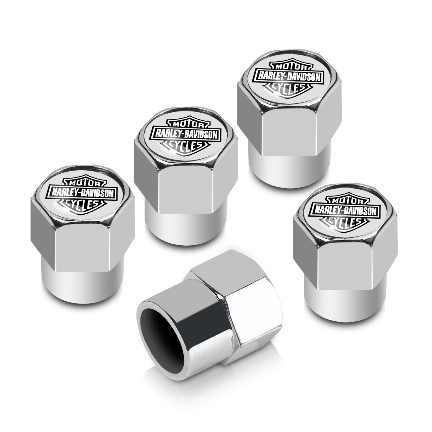 Buy Harley-Davidson Chrome Valve Cap 