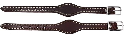 CHALLENGER Horse Western Saddle Fender Reemplazo Contorneado Hobble Correa Latigo 52HS01LT Latigo,Negro -,Bronceado natural,Bronceado engrasado