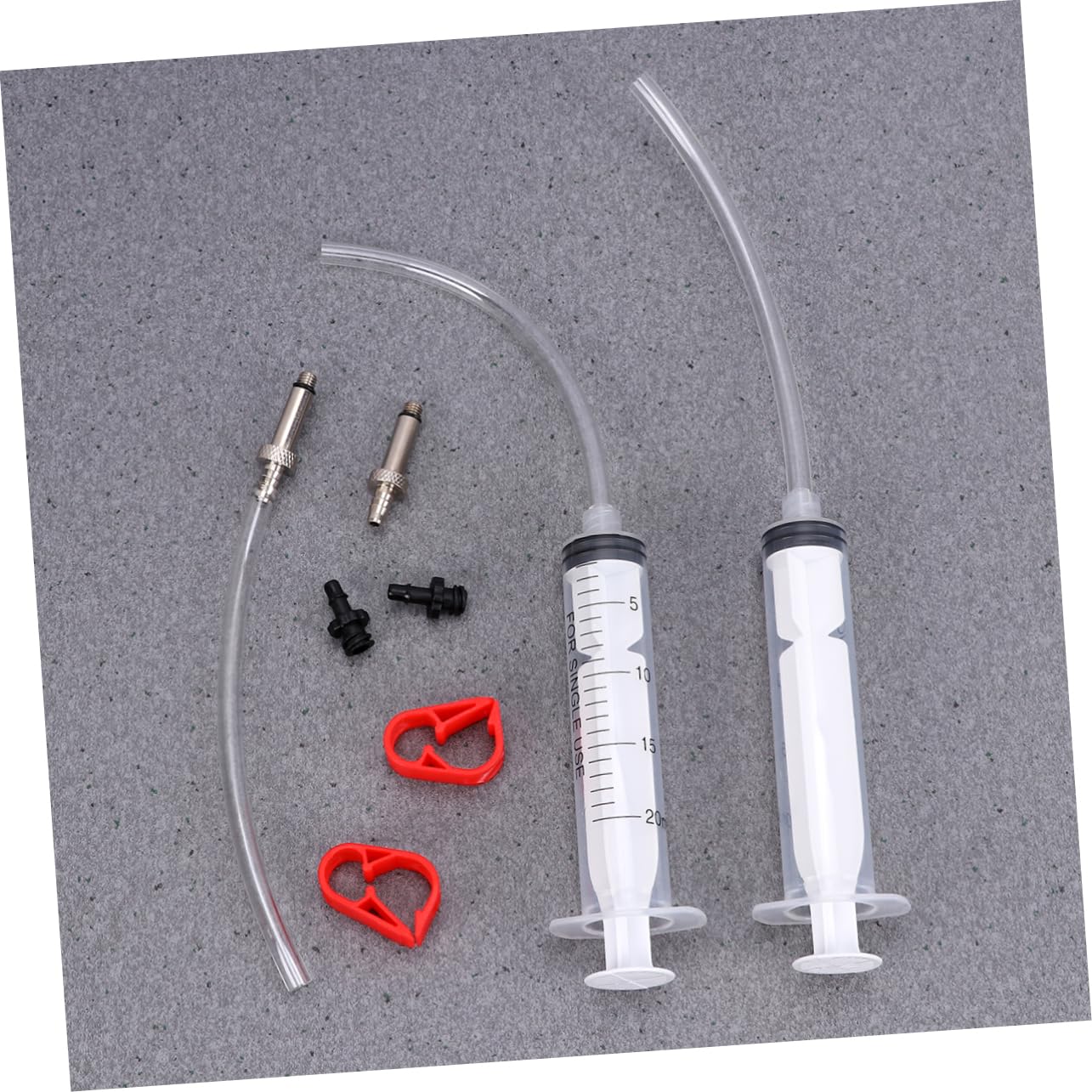 Kisangel Herramienta De Inyección De para Frenos De Disco Herramienta De Llenado De Kit De Purga De Frenos De Bicicleta Kit De Purga De Frenos De Disco