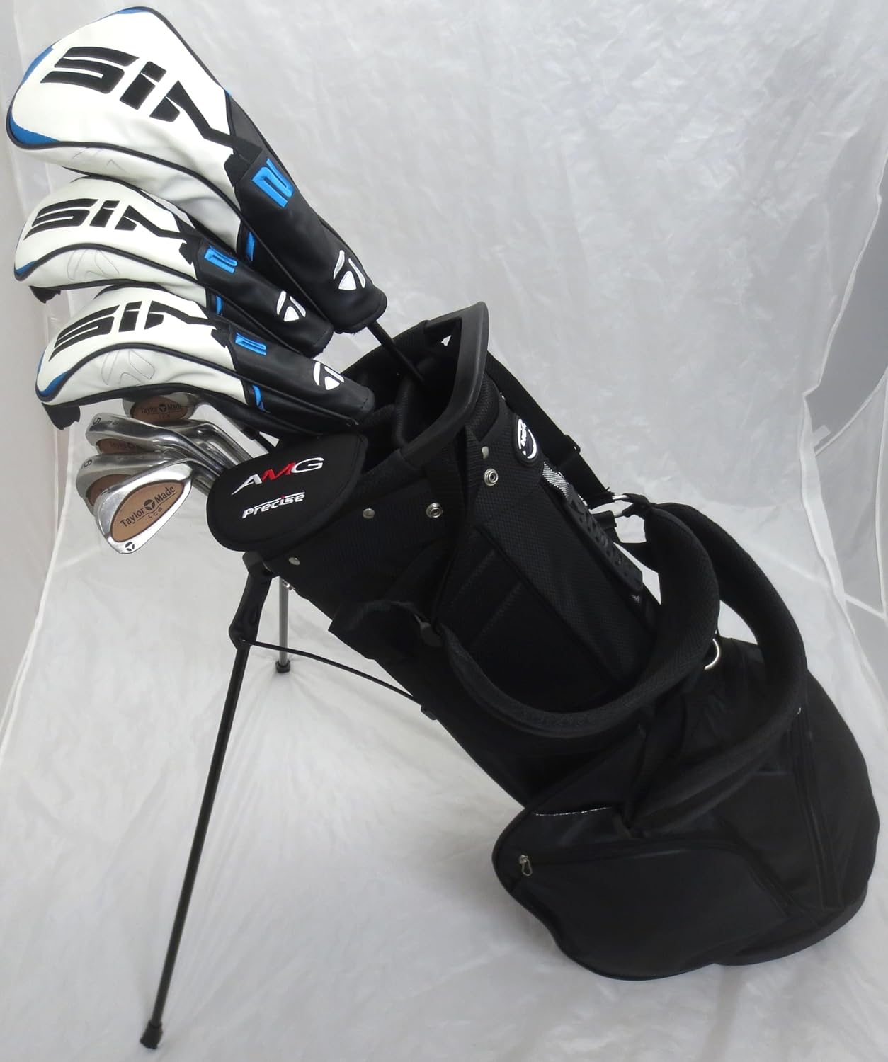 Mens Taylormade Complete Golf Set Driver, Wood, Hybrid