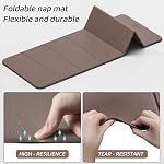 ILILI Foldable Yoga Exercise Mat, Lightweight, Anti-Slip, Fitness Mat for Home and Easy to Store for Home gym, Yoga, Pilates and Stretching, Fitness Workouts, 71''×24''×8mm(0.31 inch)