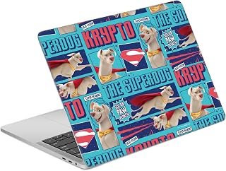 Head Case Designs Officially Licensed DC League of Super Pets Krypto The Superdog Graphics Vinyl Sticker Skin Decal Cover Compatible with MacBook Pro 13" A2338