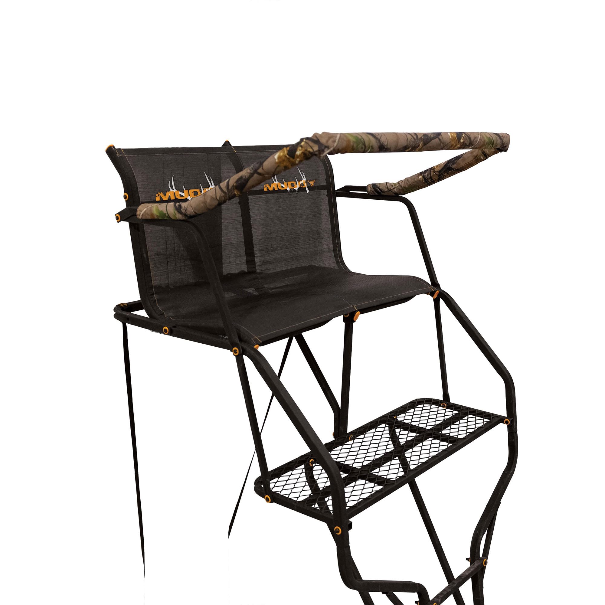 Muddy Double Droptine Deer Hunting Ladderstand, 2 Person Climbing