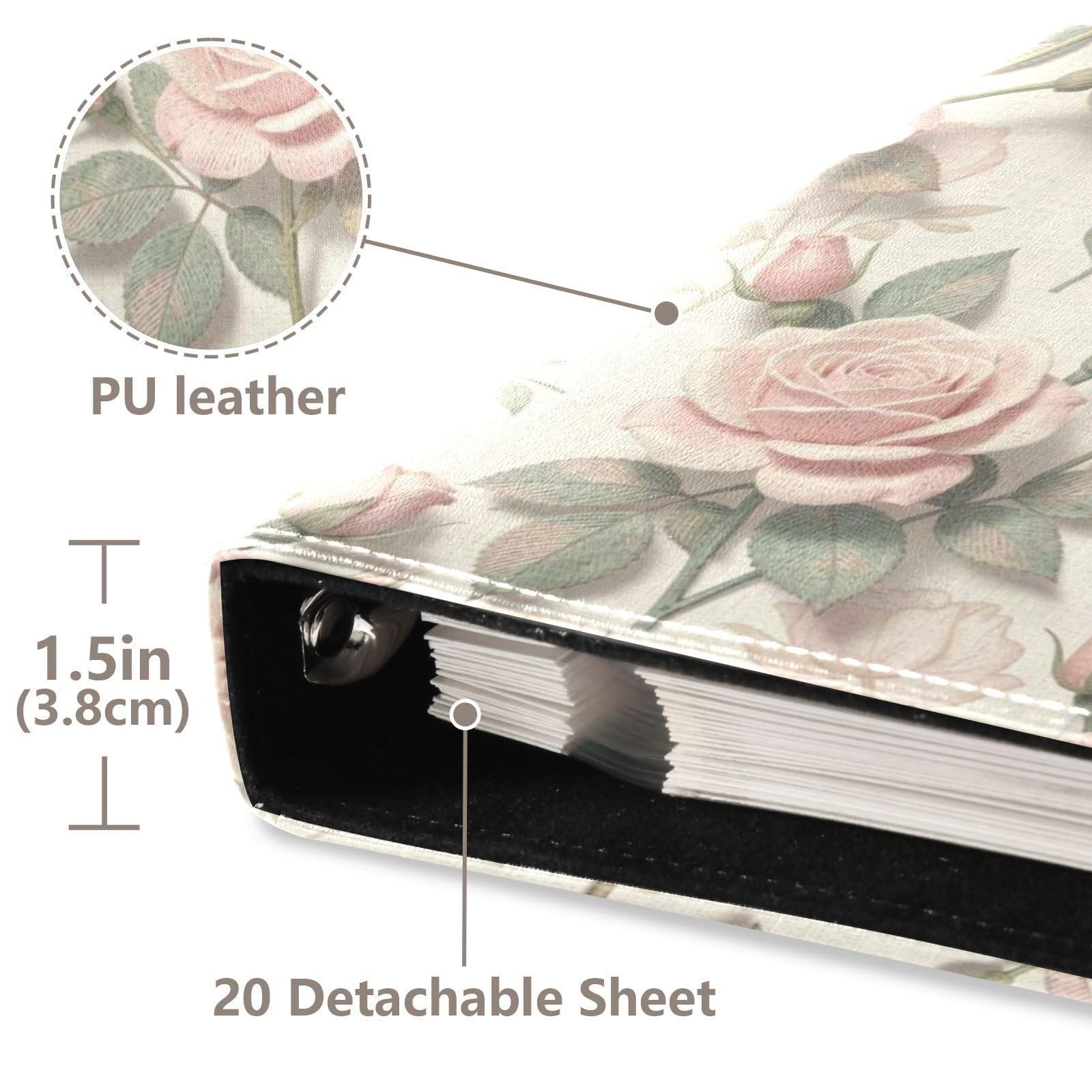 Photos et travaux de papier pour scrapbooking en cuir