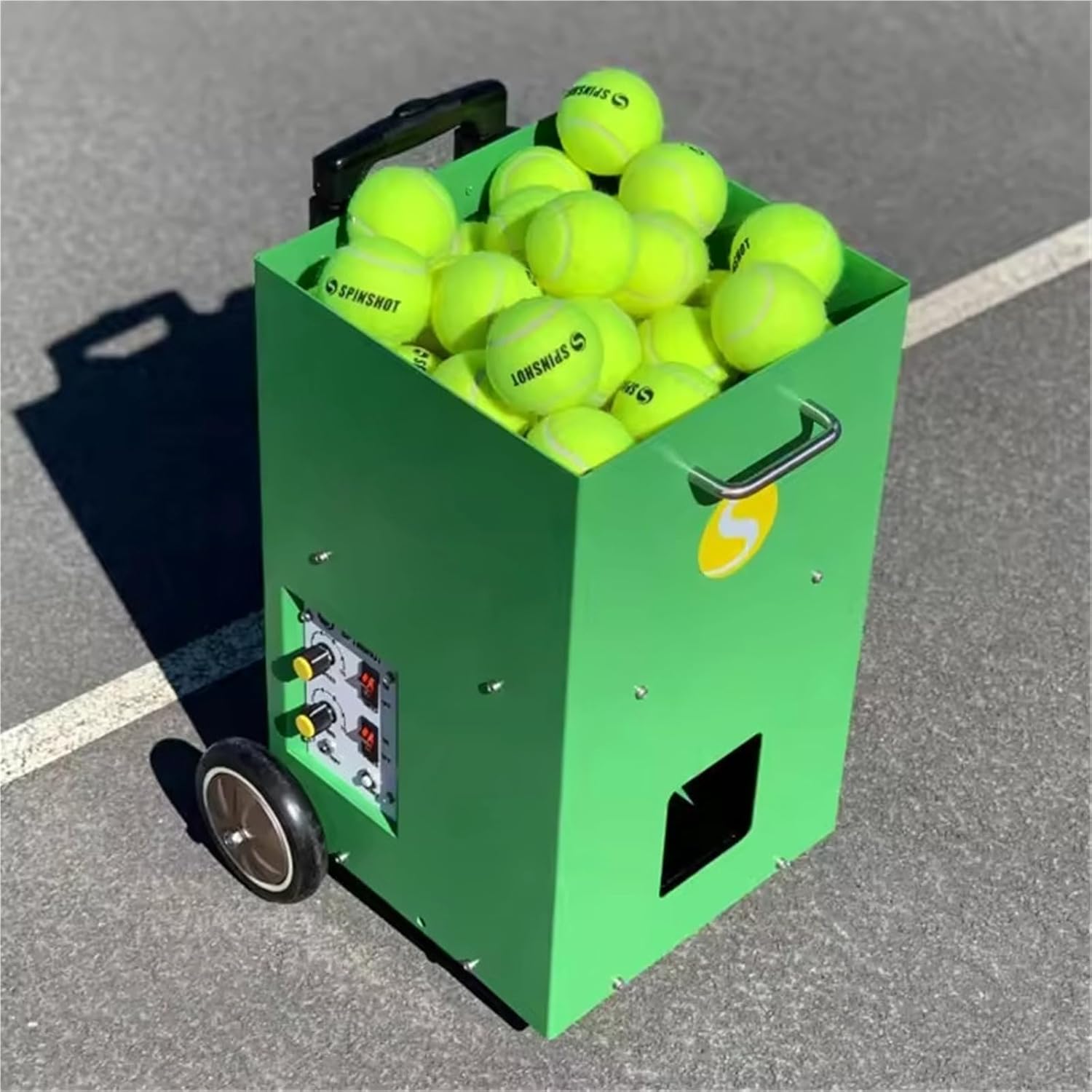 Padel Ball Machine Padel Tennis Balls APP and Remote Control Tennis Trainer Machine for Teaching