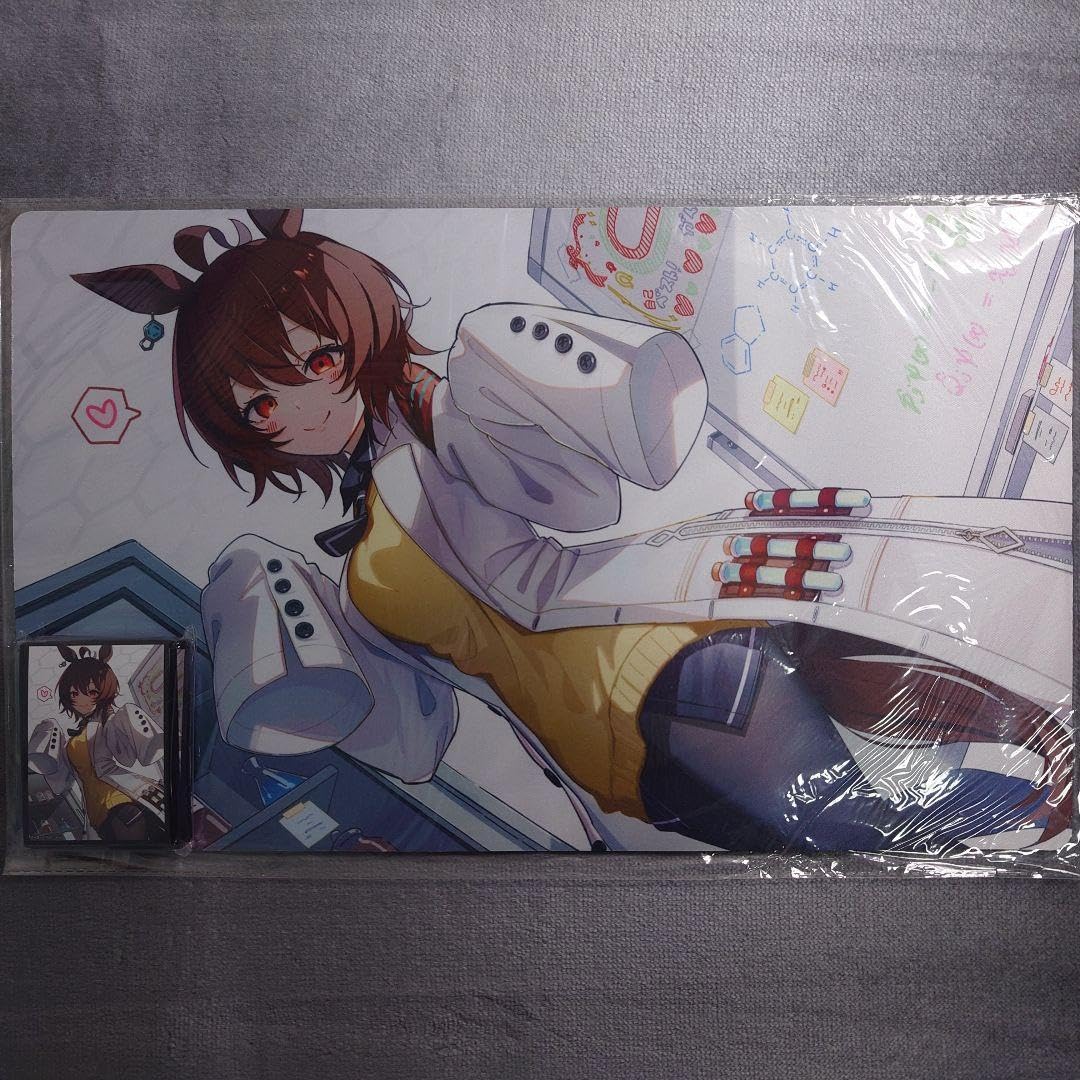 α2 ウマ娘 ハート♡&ホワイトボード アグネスタキオン スリーブ&プレイマット Amazon.co.jp: α2 うま 娘 ハートホワイトボード