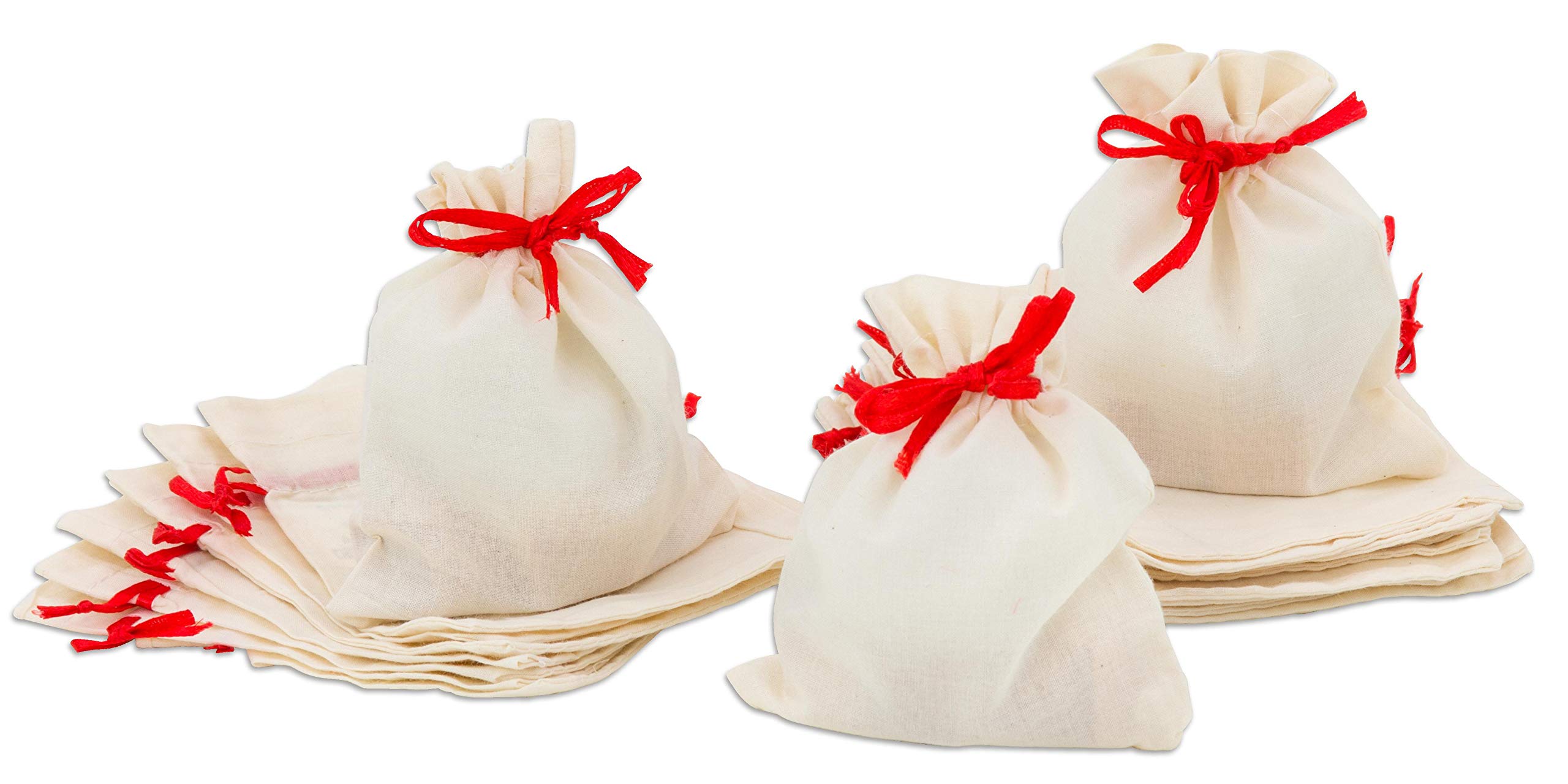 Betzold Lot de 24 sachets en coton – Calendrier de l'Avent (100 % coton) à personnaliser soi-même