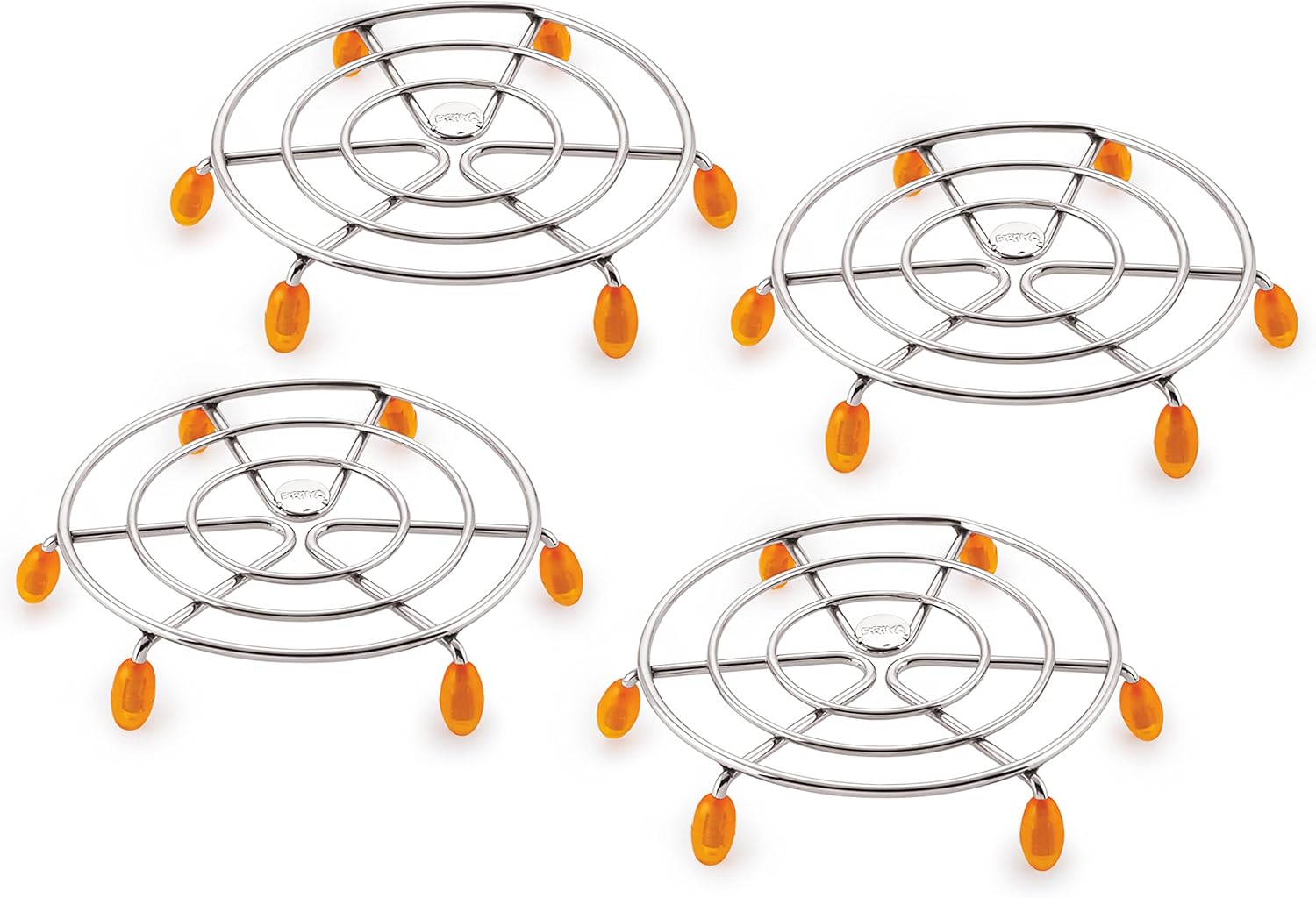 Priya Heavy Stainless Steel Hot Pot Stand for Kitchen | Round Large Trivet for Cooking, Serving & Dining | Durable Heat-Resistant Base for Hot Pots, Pans, Dishes – Rustproof & Easy to Clean