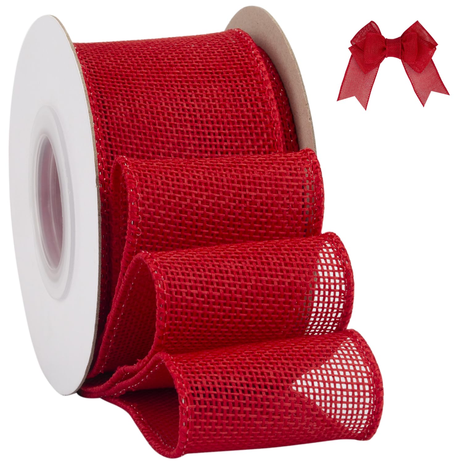 Sourcing Map Ruban Métallique En Toile De Jute De 5,3 Cm X 9,1 M