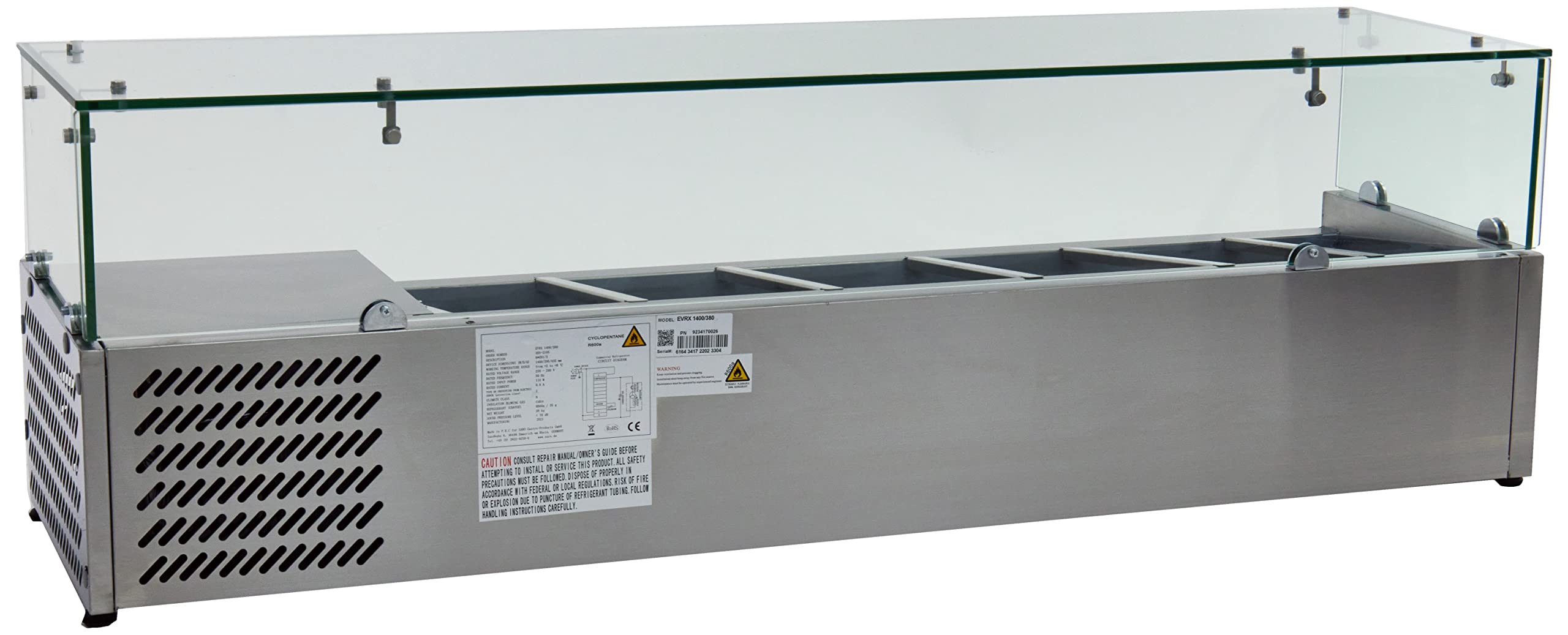 Saro Vetrina refrigerante modello EVRX 1600/380