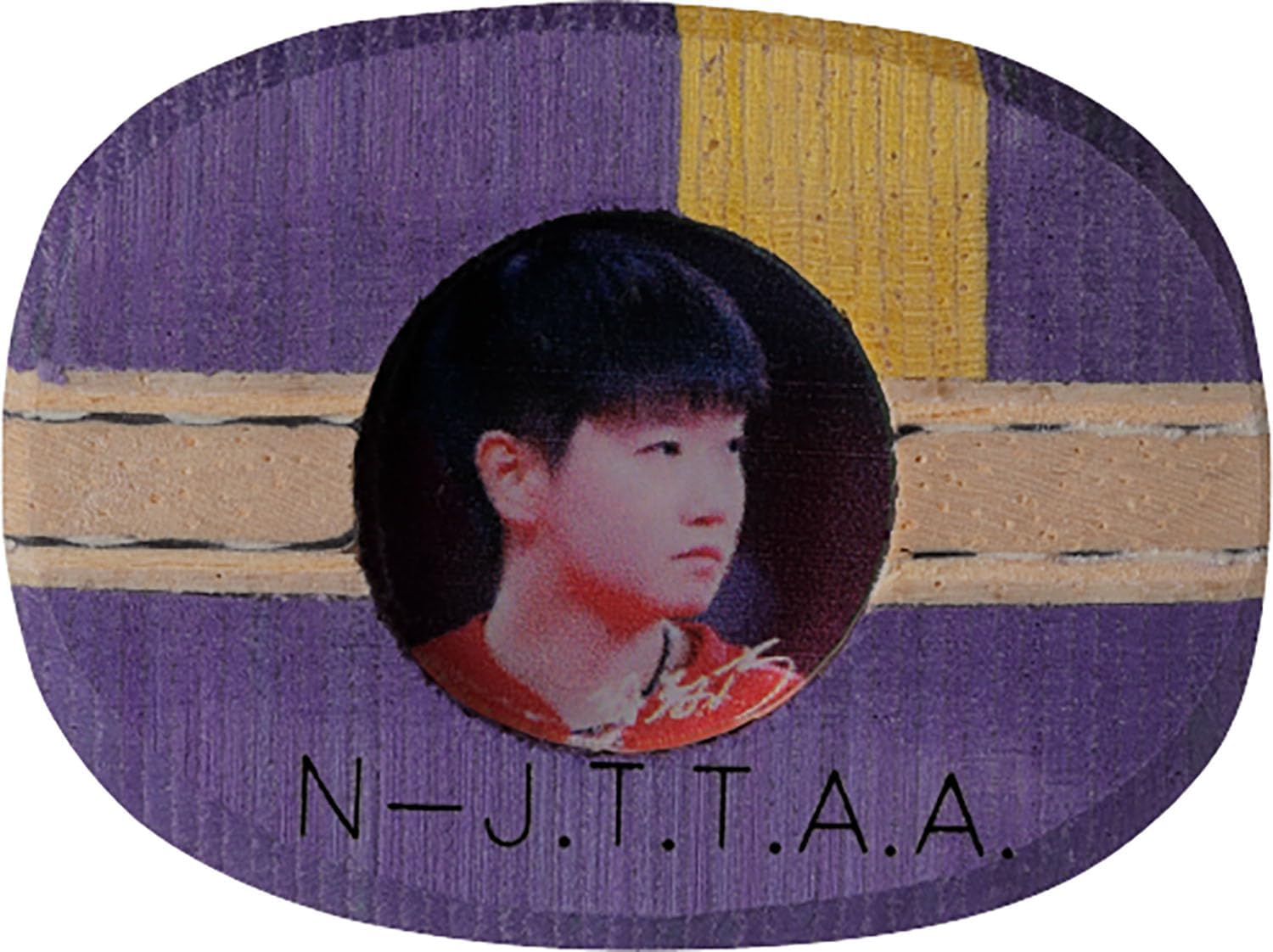 Nittaku NC0503 Table Tennis Shake Hand Model for Attack Shake Cracket, Leopard Dashi FL Flare