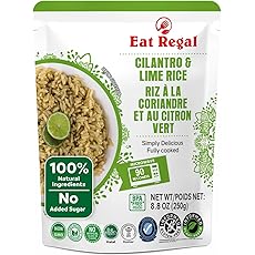 Regganic Organic Whole Grain Brown Rice Cup – 8.8 oz (Pack of 6) | Microwave in 60 Seconds | Vegan & Gluten-Free | Quick Side Dish or Easy Meal