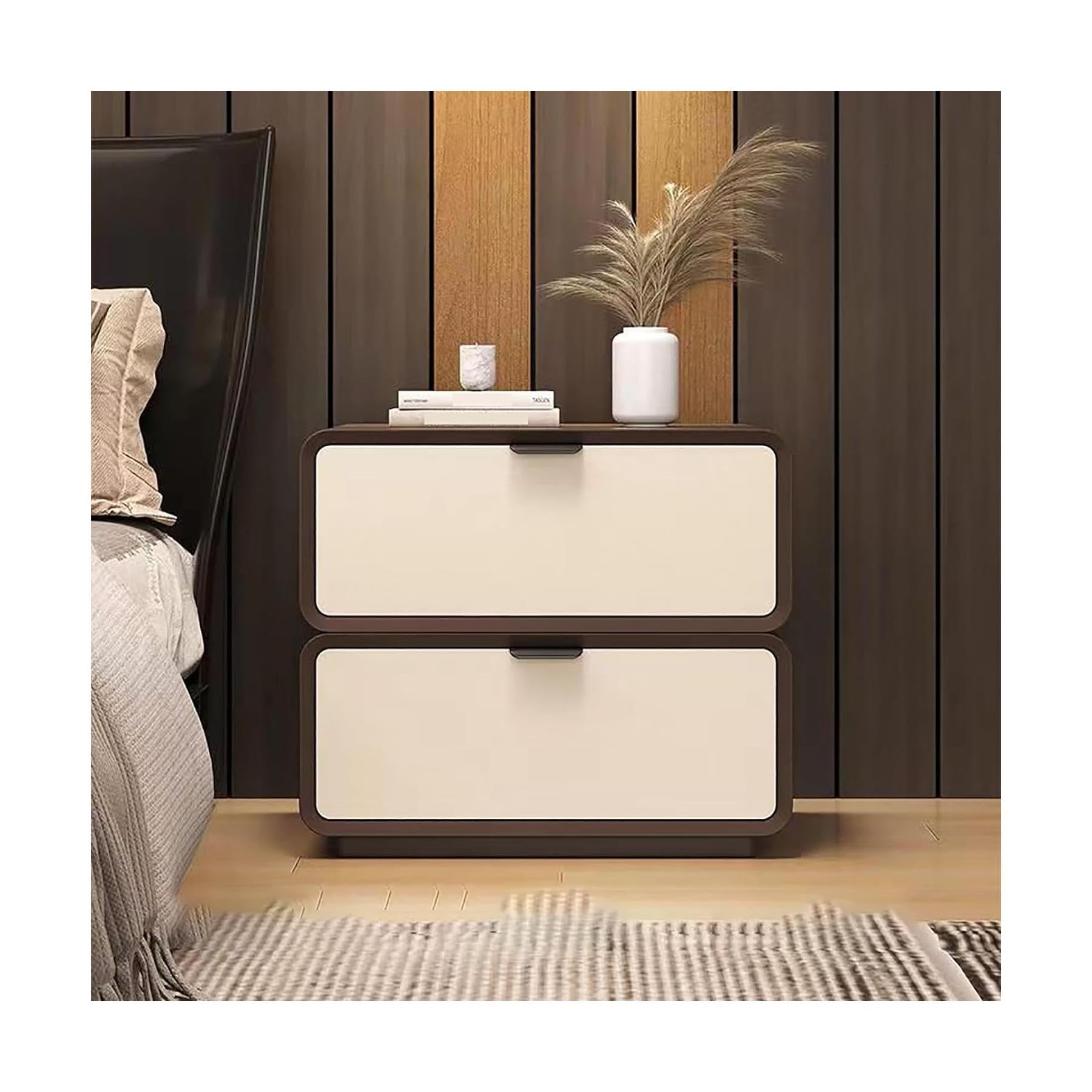 Commode de chevet étroite pour petits espaces lit et salon