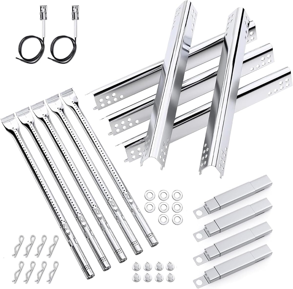 Uniflasy Grill Replacement Parts for Charbroil Performance 5 Burner 463347519, Char-Broil 463347518 463243518 463275517 463373019, 463243519. for Charbroil 4 Burner 463342119