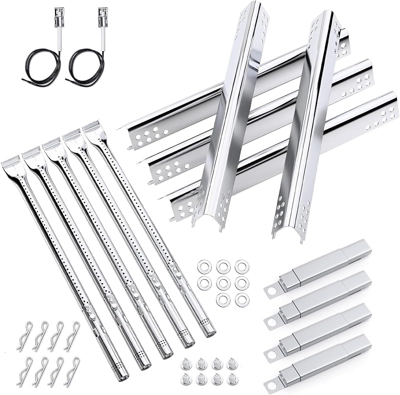 Uniflasy Grill Replacement Parts for Charbroil Performance 5 Burner 463347519, Char-Broil 463347518 463243518 463275517 463373019, 463243519. for Charbroil 4 Burner 463342119