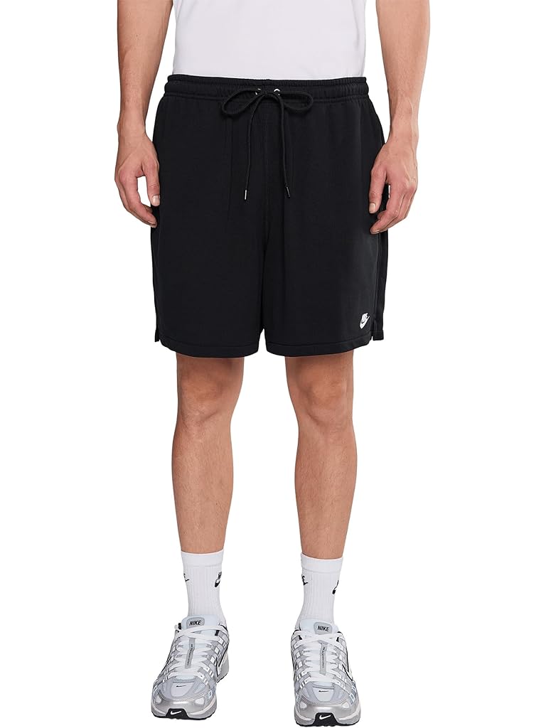Black Nike Club French Terry Flow Shorts