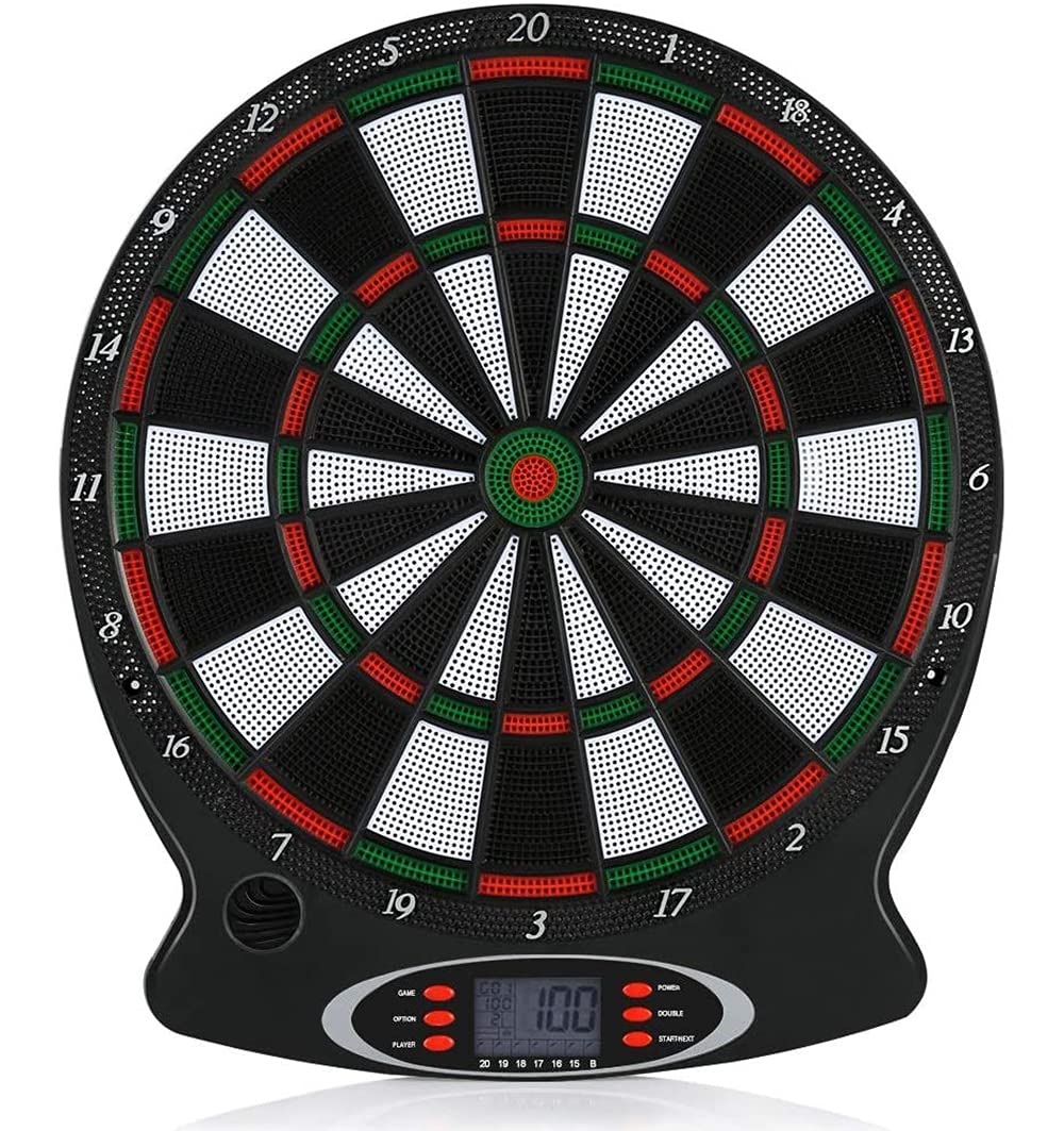 Jeu de fléchettes électronique Hobby Tech - Cible électronique avec 6 fléchettes