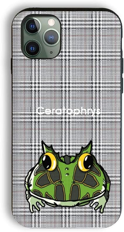 Amazon Co Jp スライド式耐衝撃iphoneケース クランウェルツノカエル グレンチェック Iphone 11用 スマホケース スマホカバー Iphone11 オリジナル カエル ツノガエル 両生類 爬虫類 家電 カメラ