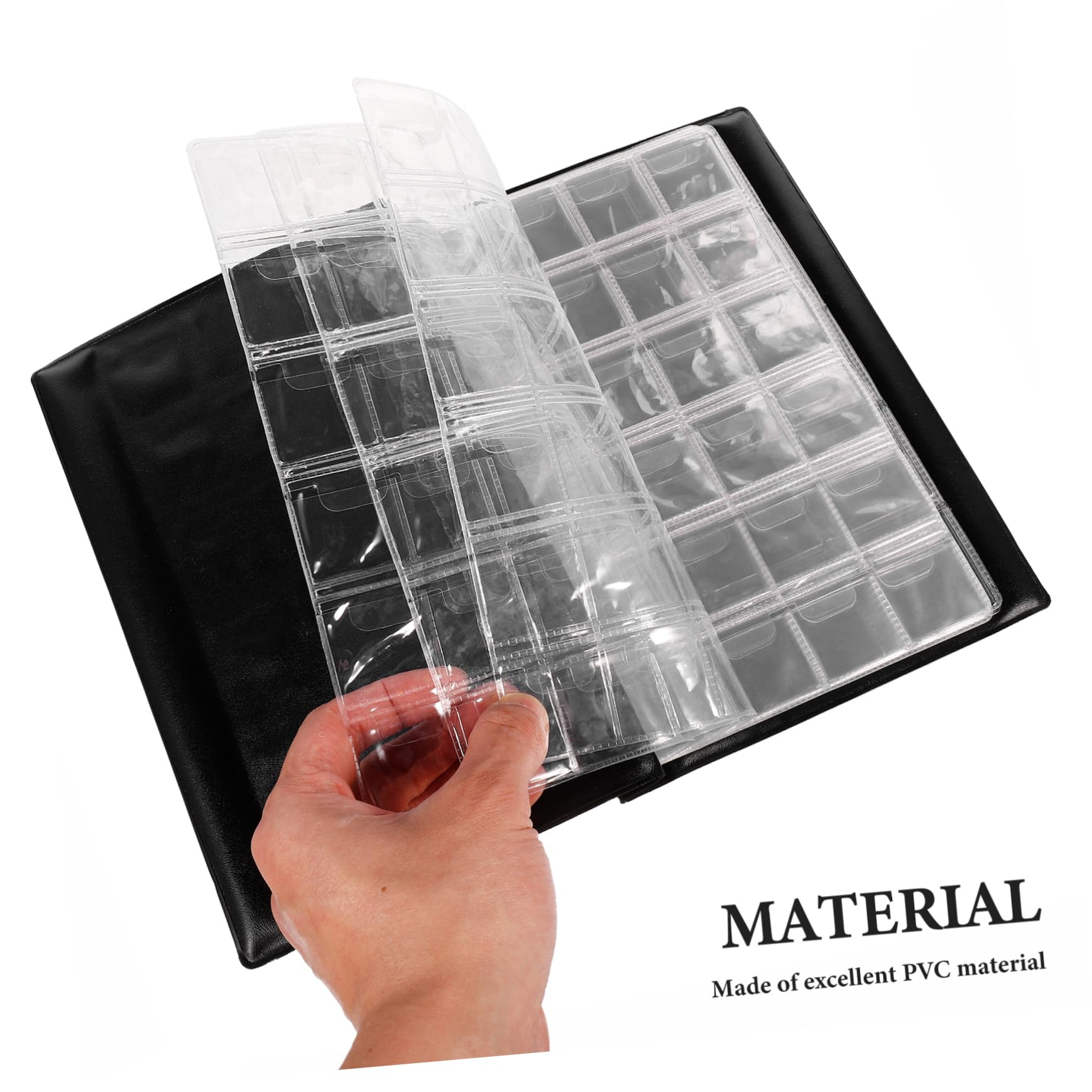 Album per Monete Raccoglitore per Collezioni di Monete Custodia in PVC Robusto e Carta Moneta Organizzatore per Collezionisti