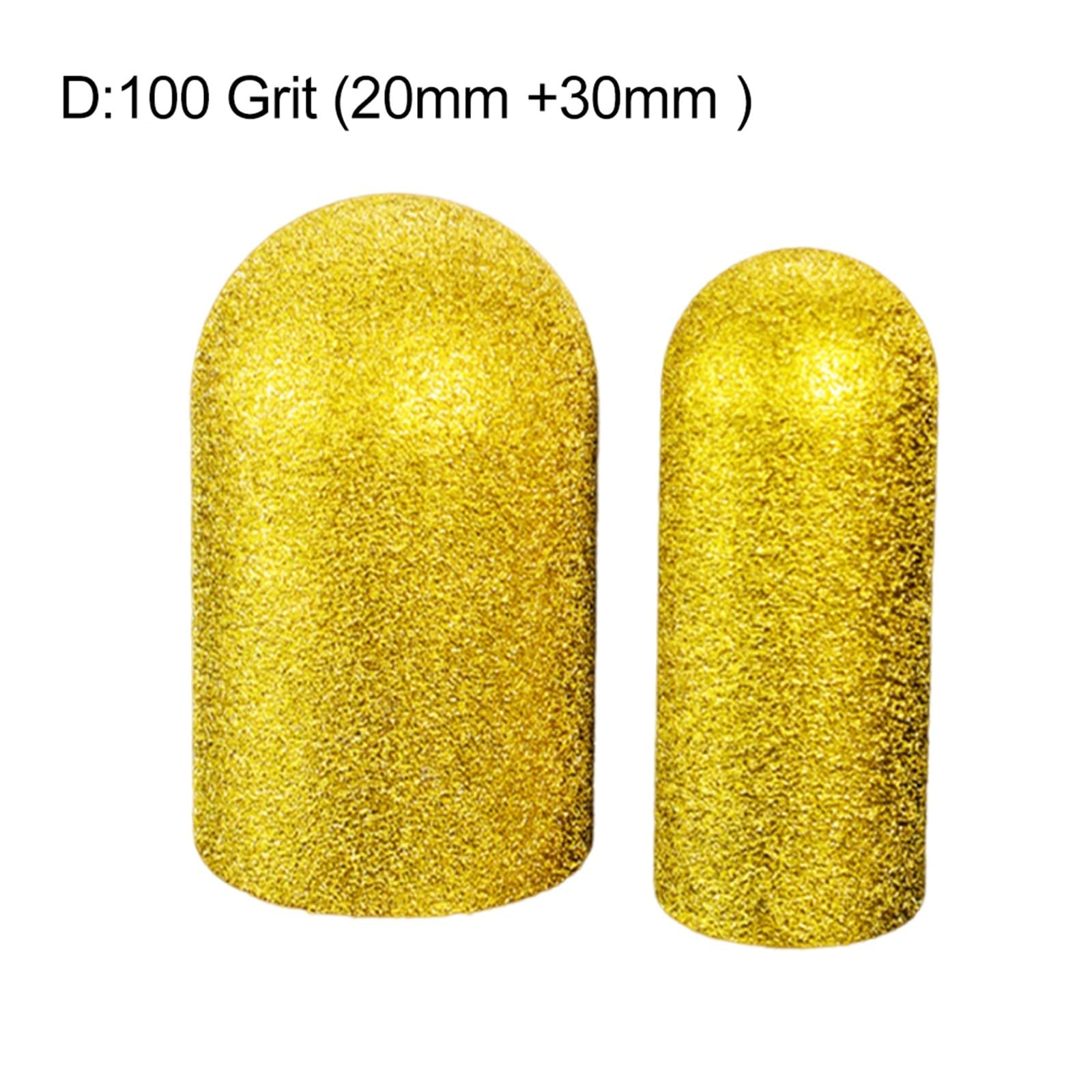 Diamentowa ściernica palcowa 1 zestaw Szlifierka kątowa Diamentowe lutowane palce Narzędzia do obróbki kamienia Grawer(100 Grit)