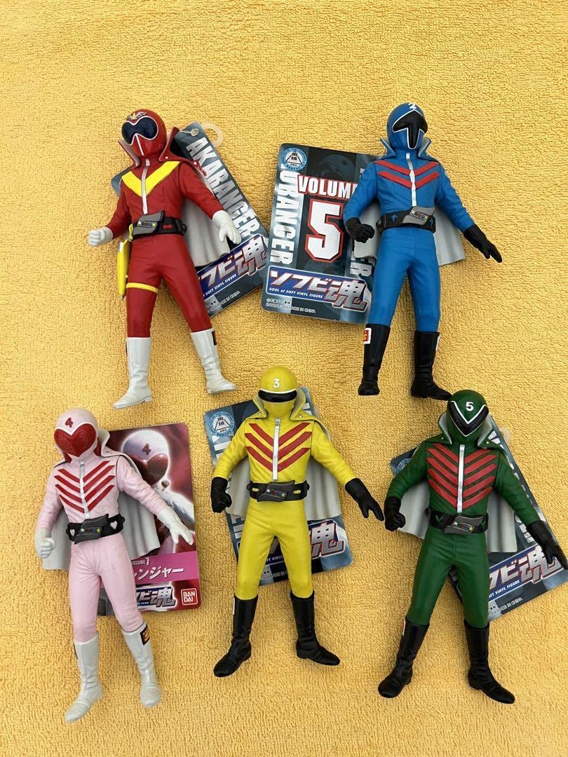 秘密戦隊ゴレンジャー・バリドリーン・ソフビ魂