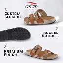 ASIAN DDL-01 OrthoSoft Extra Soft Doctor Slippers for Women | Women's Flip Flop Slippers with Soft Cushion & Arch Support | Broad Strap Casual Slides | Comfortable Daily Wear Footwear gallery image