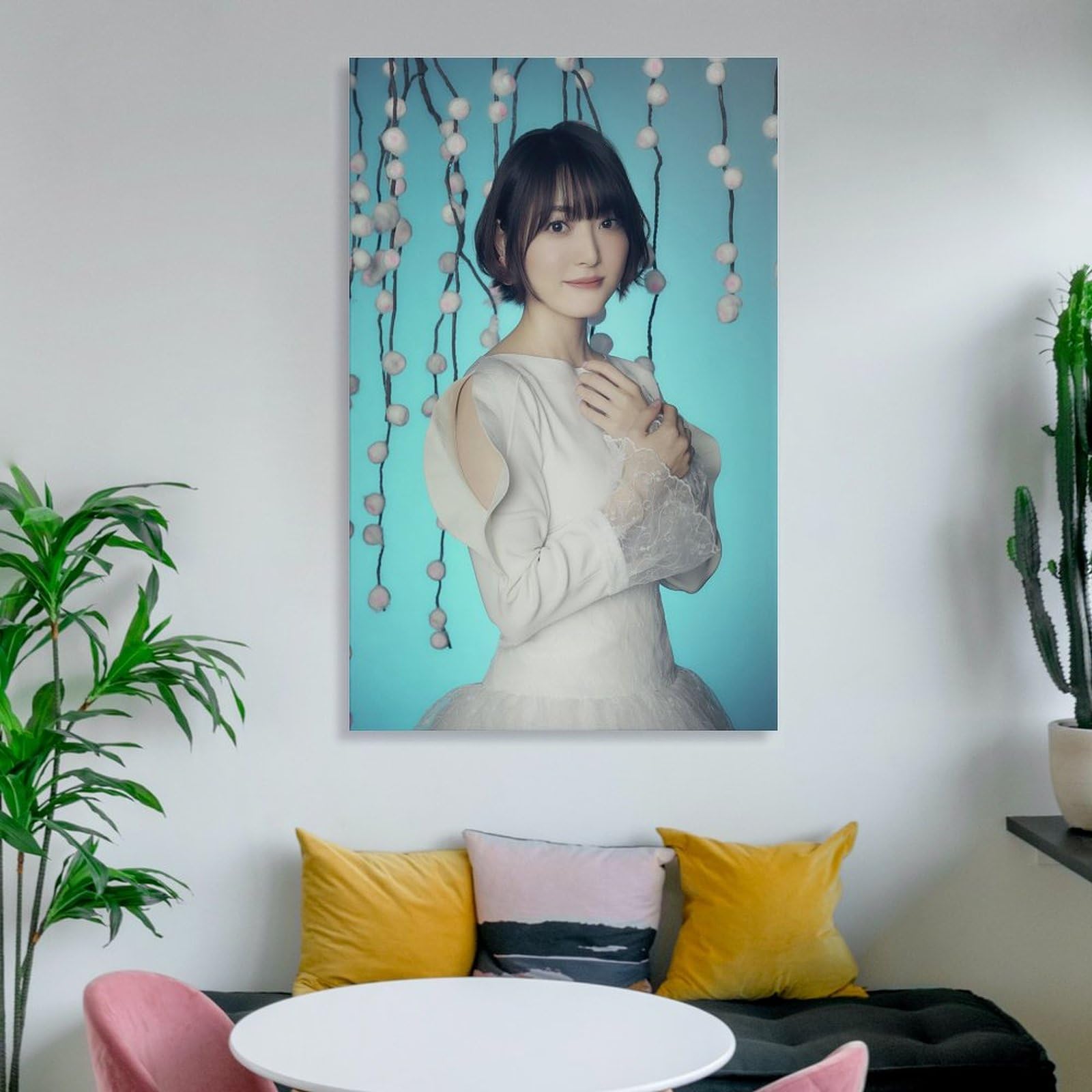 【真作】絵画　中澤登代　日本画10号　咲き誇るカトレア　箱入　Z20 Amazon.co.jp: 花澤香菜 楽しい ポスター キャンバス 芸術 ポスター 壁